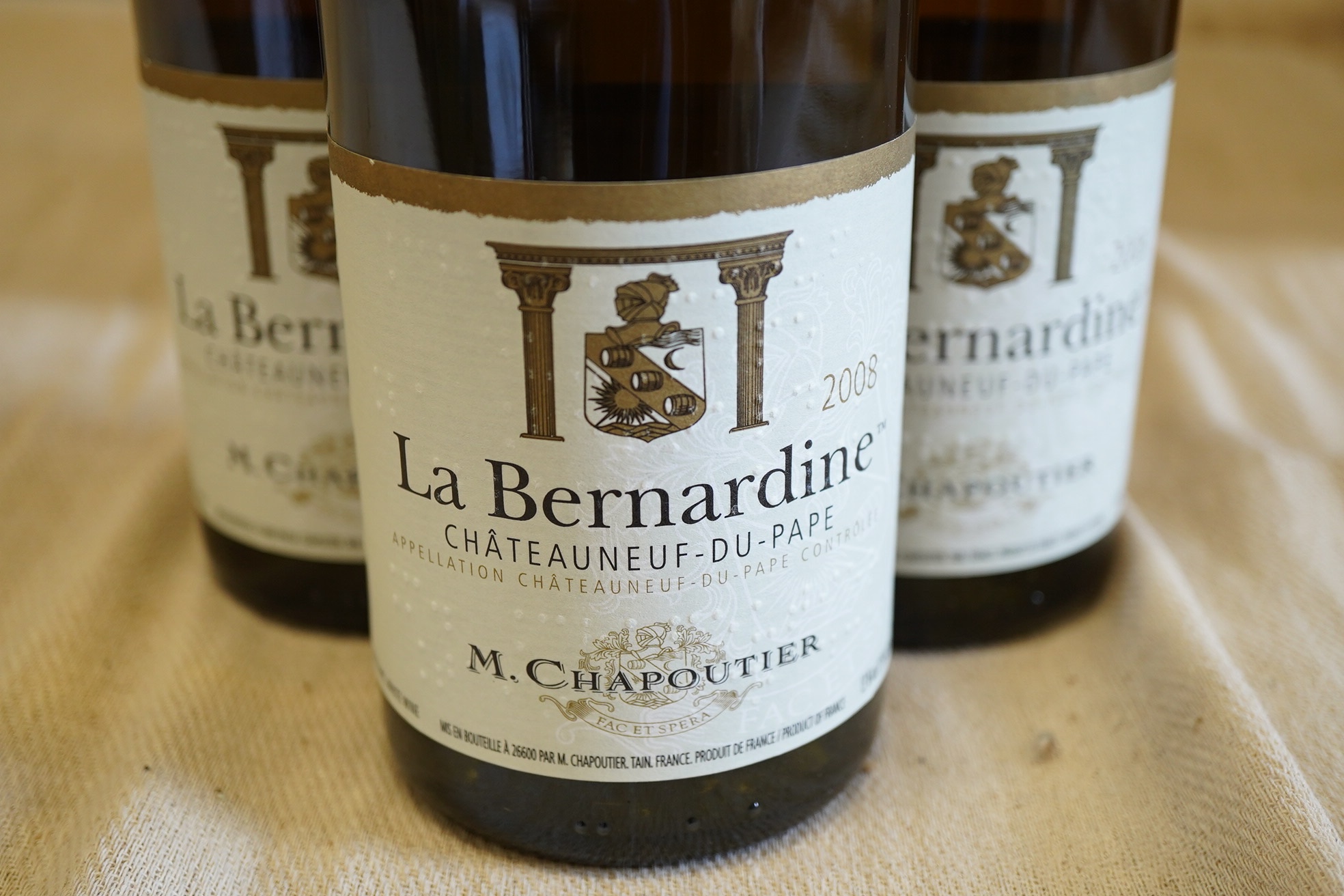 Domaine M. Chapoutier, Chateauneuf-du-Pape, La Bernardine Blanc, 2008